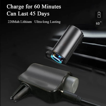 CAR Humidifier Essential Oil Diffuser Smart Car Air Aromatherapy Diffuser, Fragrance Car Air fresheners with Three Adjustable