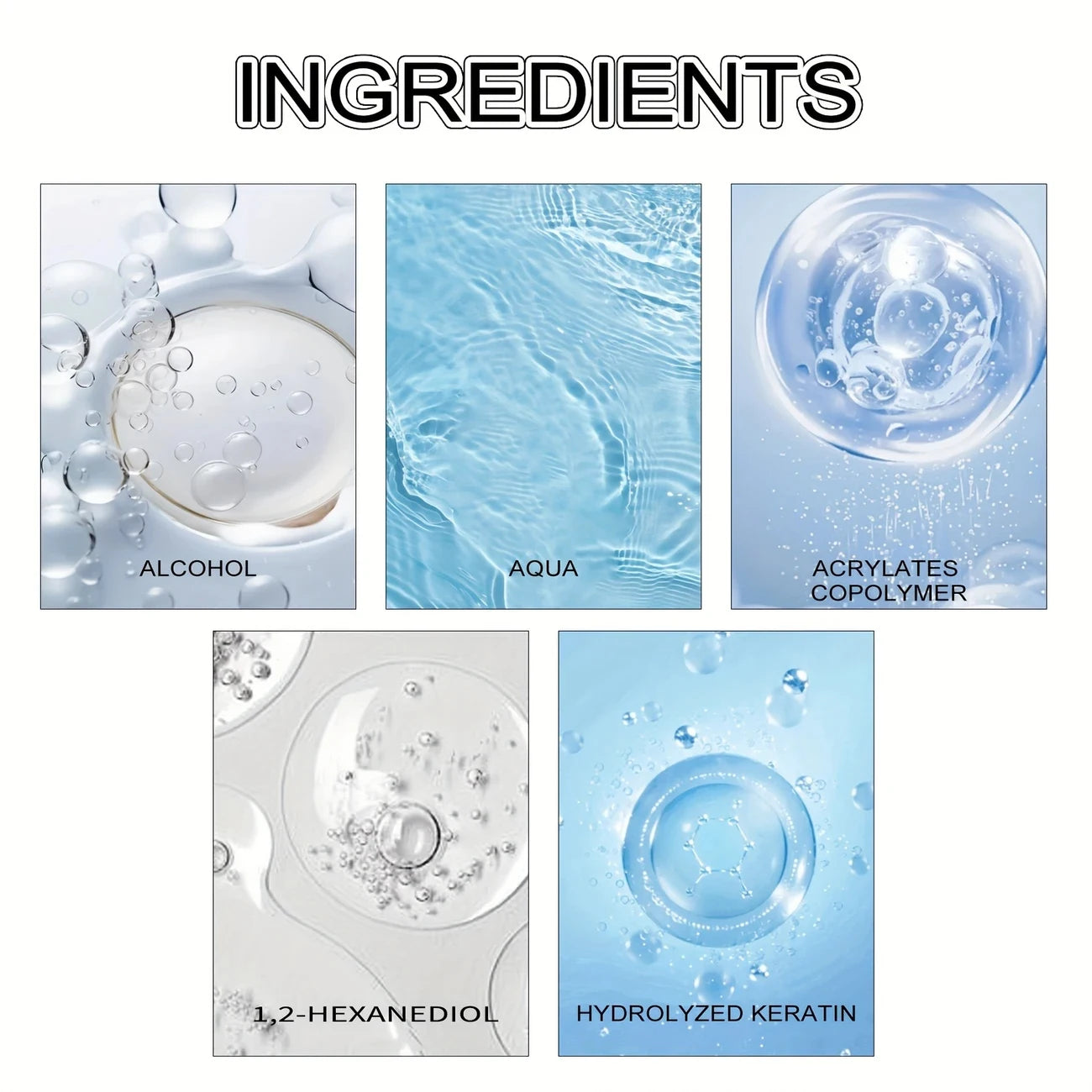 Hairspray Suitable for Men and Women, Rich in Glycerin, No-Wash, Long-Lasting Styling and Plumping, No Residue Texture Finishing - 100g, Quick-Drying Oil Control Formula