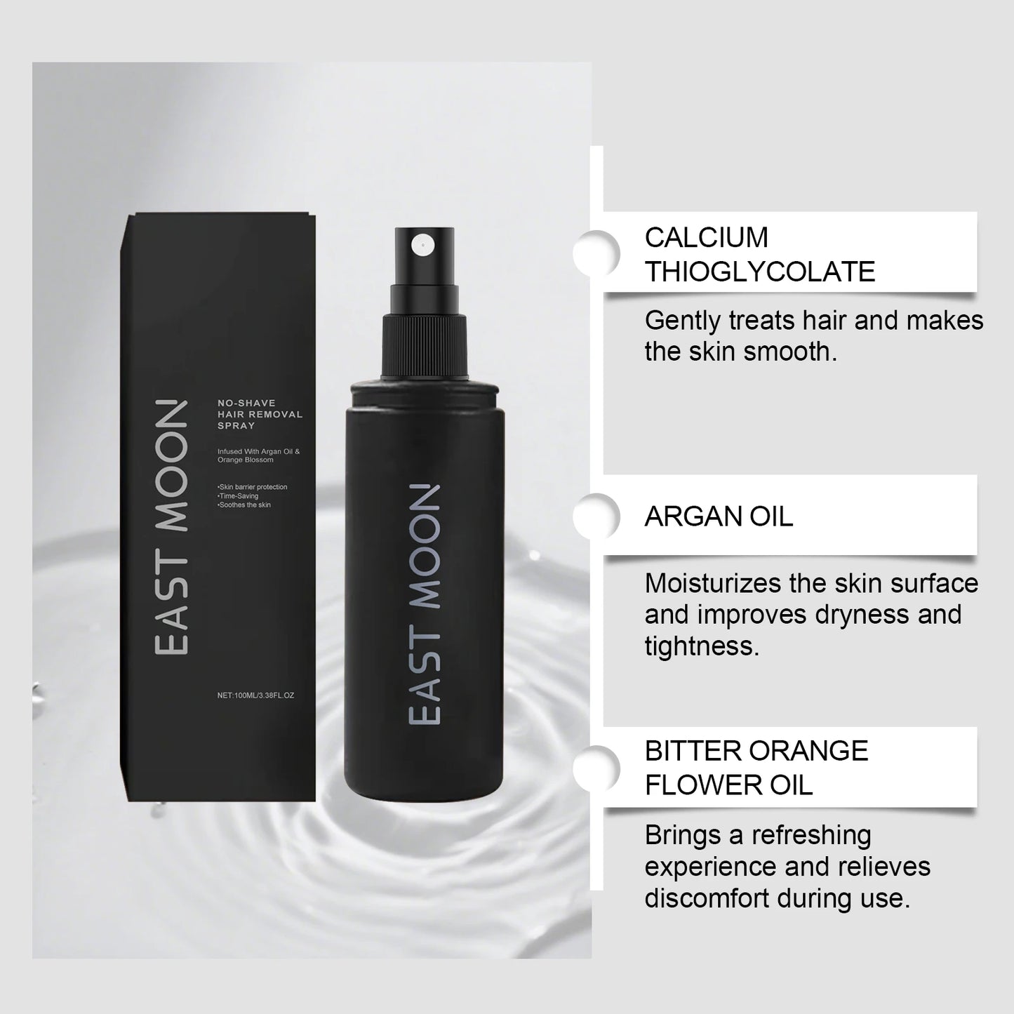 Men S Hair Removal Spray Effortlessly Removes Leg Hair Underarm Hair And Chest Hair Gentle Cleansing And Convenient Care Spray