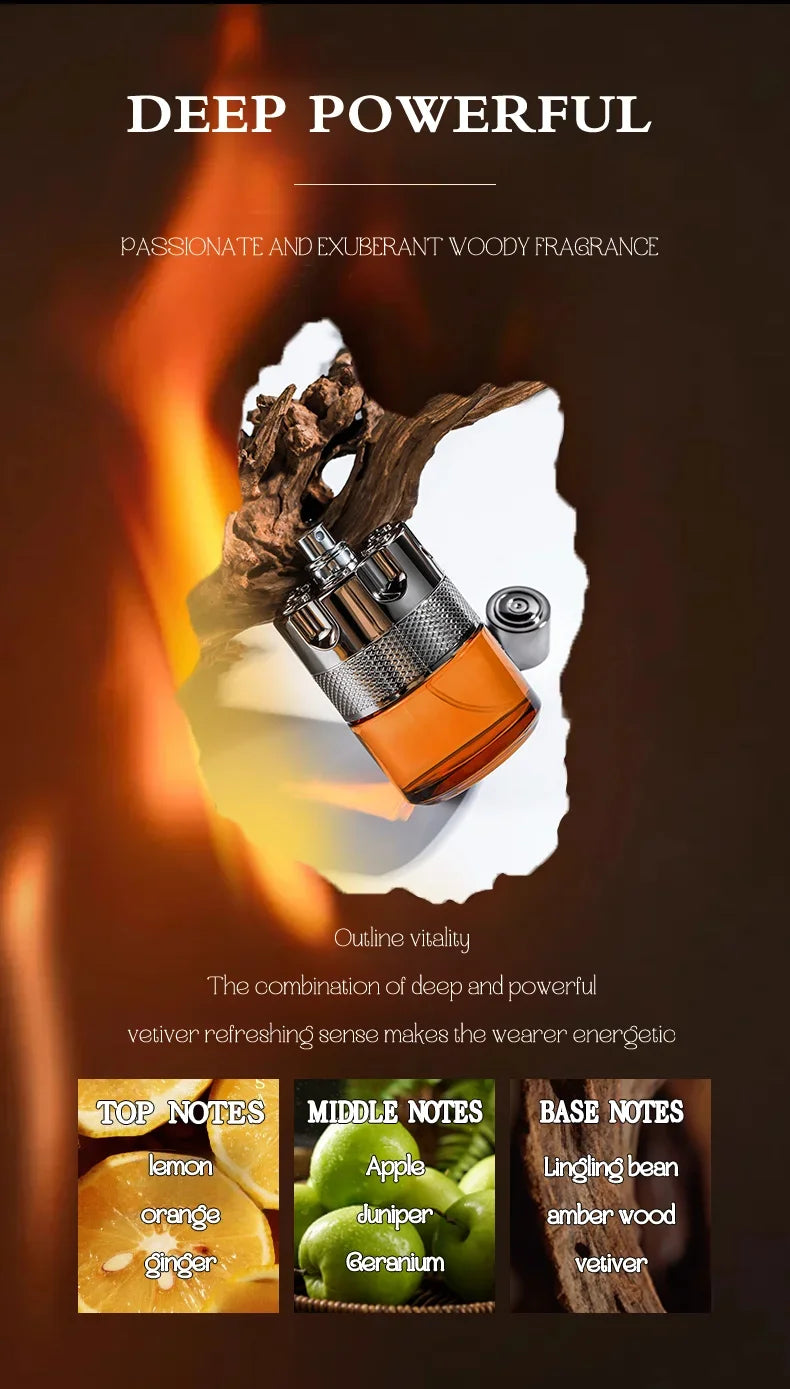 100ml Mens Charm Cologne Original Perfumes High Quality Strong Pheromones Attract Women Suitable Going Out Parties Fragrance