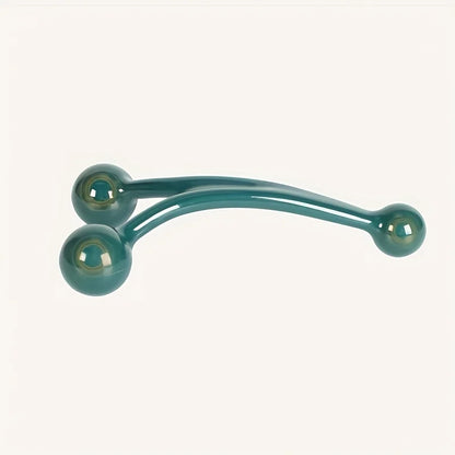 Manual massager Ergonomic design Durable plastic material Portable massage tool, suitable for use in offices and gyms