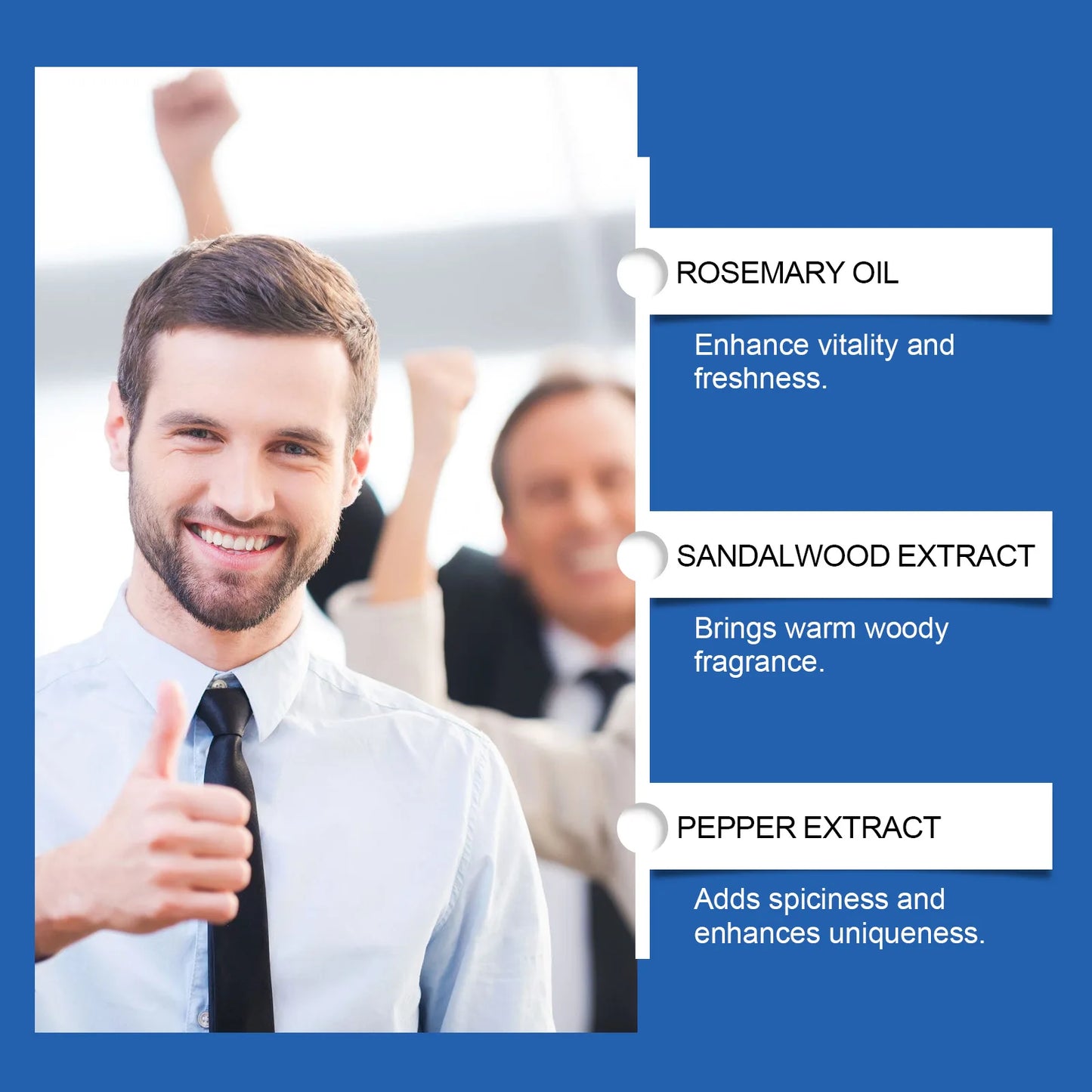 Men's perfume spray charm atmosphere lasting fragrance natural fragrance refreshing temperament men's cologne perfume