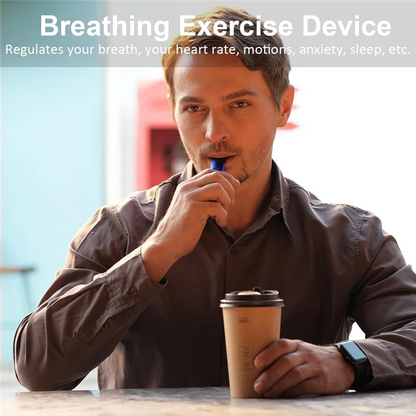 RTSHE-Breathing Exercise Device Smart Breathing Trainer Breathing Exercise Device With Breath Monitor For Athletes And Sports