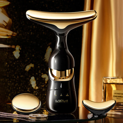 3 Heads Skin Care Facial Firming Massager Multifunction Skin Care Face Sculpting Tool for Women Daily Skin Care Routine