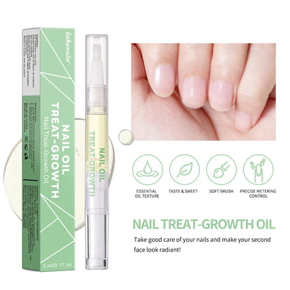 Nail Treat-Growth Oil Nail Nutrition Oil Pen Nail Treatment Cuticle Revitalizer Oil Prevent Nail Polish Agnail Nourish Skin