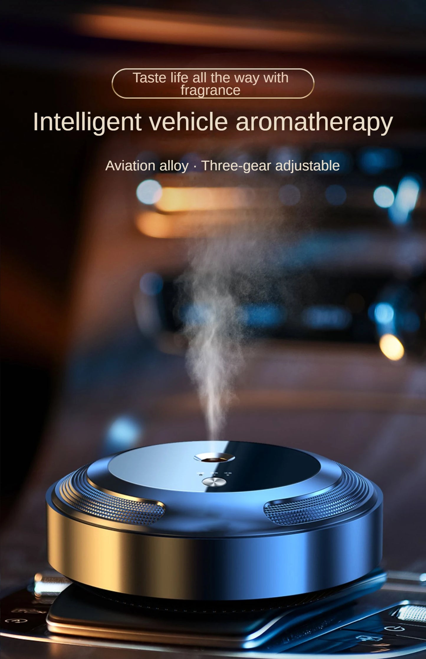 Car Air Freshener Smart Car Aroma Diffuser Car Air Purifier Fragrance For Cars Intelligent Aromatherapy Instrument