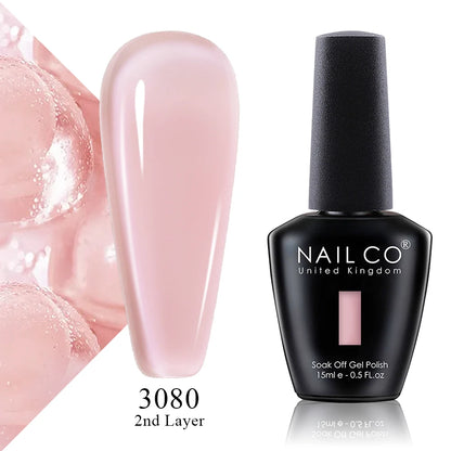 NAILCO 2025 Winter 15ML Gel Nail Polish Nails Semi-permanent UV Varnish High Quality Glass Bottle Nail Art Polish For Manicure