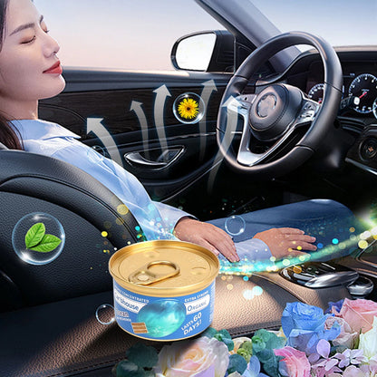 Car Air Freshener New Car Deodorant Fibre Air Freshener Wood Block Can Coffee Flavour Cars Aromatherapy Auto Deodorant Supplies