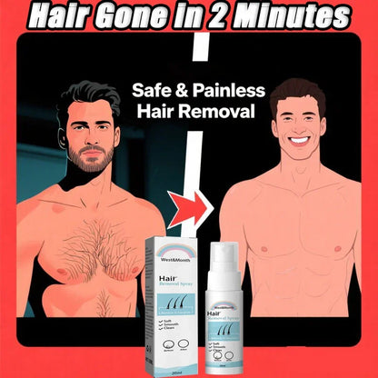 Hair Removal Spray Painless Hair Care Products for Ladies Armpit Legs Arms Body Health Painless Hair Remover for Men Woman New