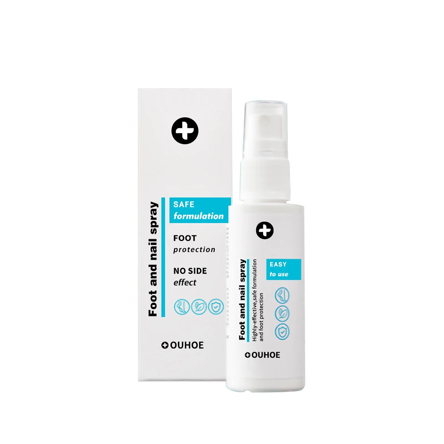 Foot Deodorant Spray Perfume Anti Cracking Nail Feet Odor Care Moisturizing Repairing Shoe Fresheners Foot Odor Removal Spray