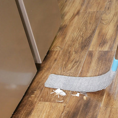 Floor Flat Duster Retractable Flat Cleaning Supplies Multipurpose  Microfiber Duster Under Appliance Cleaning Tool For Home