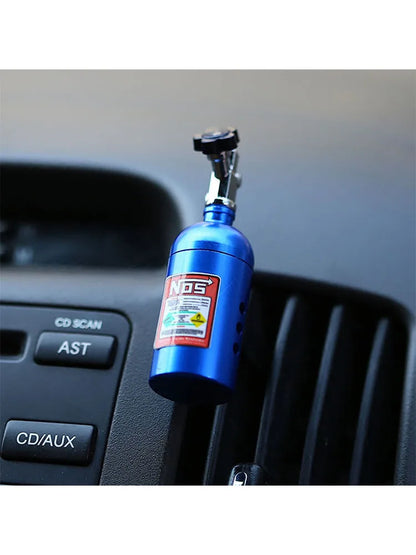 Car Air Freshener NOS Nitrogen Bottle Air Vent Aromatherapy Auto Aroma Outle Perfume Flavoring Fragrances Accessories