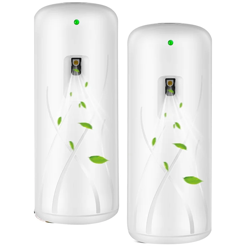 B64B-Automatic Air Freshener Sprays Dispenser Wall Mounted 2 Pcs Metered Flying Insect Control Fly Mosquito