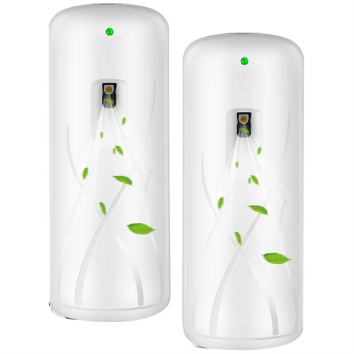 B64B-Automatic Air Freshener Sprays Dispenser Wall Mounted 2 Pcs Metered Flying Insect Control Fly Mosquito