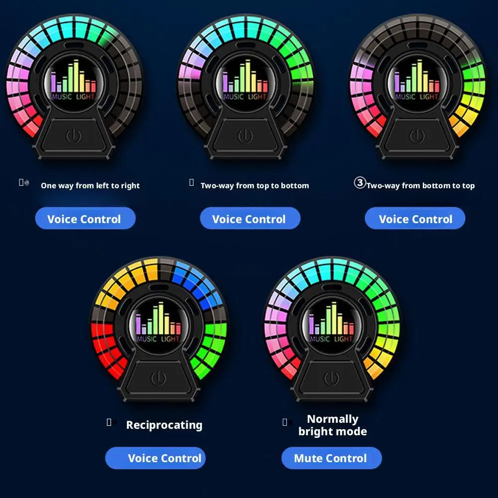 Car Air Outlet Aromatherapy Air Diffuser Aroma Car Music Rhythm LampAir Freshener For Removing Odors Car Accessories