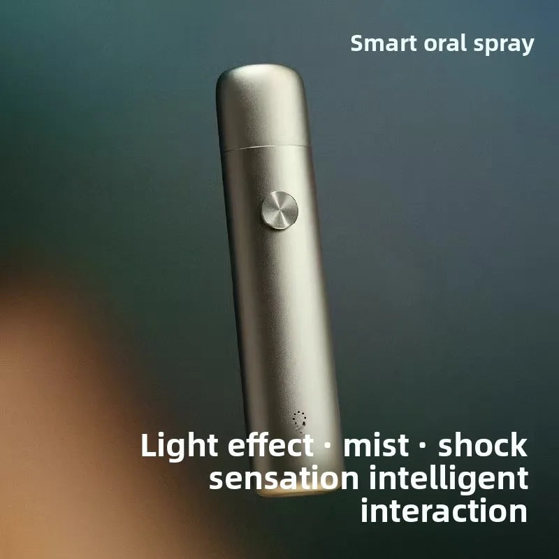 Fruit-Based Electronic Oral Spray Halitosis Cleaning Agent for Breath Care Travel Size Fresh Breath Freshener Mouth Usage