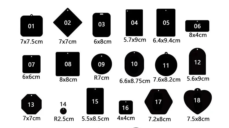 50Pcs Customized Car Air Fresheners Hanging Parfum Natural Scented Paper Air Freshener Car Accessories Interior Auto Perfume