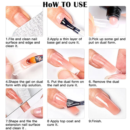 100ml Nail Liquid Slip Solution for Nails Flawless Nail Acrylic Extensions UV Gel Nail Polish Nail Art Manicure Design Tools