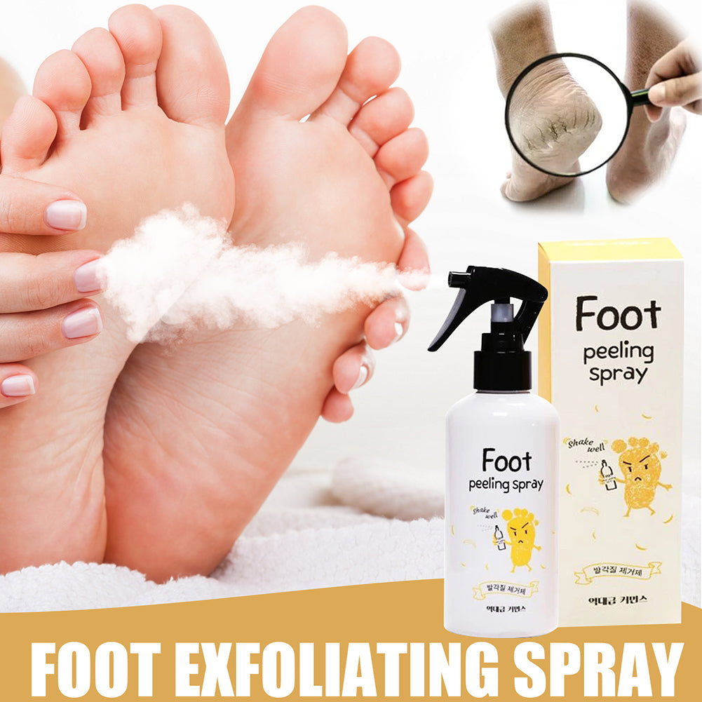 Foot Spray Exfoliate Nourish Moisturizing Skin Exfoliator File Feet Repair Dead Skin Rejuvenation For Foot Care For Women Men