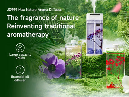 230ml Smart Aroma Diffuser, Auto Air Freshener with Refills, Premium Essential Oil Mist Sprayer, Long-Lasting Fragrance