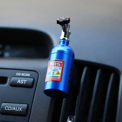 Car Air Freshener NOS Nitrogen Bottle Air Vent Aromatherapy Auto Aroma Outle Perfume Flavoring Fragrances Accessories