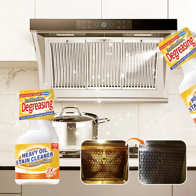 100ml Kitchen Heavy Duty Cleaner Spray All Purpose Greasy Kitchen Cabinet Cleaner Tidy Up Stains Spray for Countertops Ovens