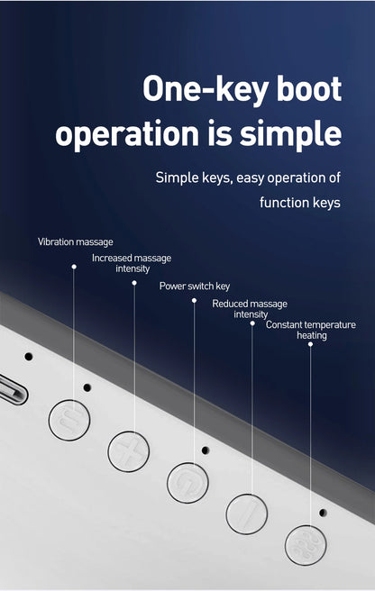 EMS Calf Massager Relieves Pain Constant Temperature Hot Pressure Vibration Massager Varicose Veins Relieves Fatigue