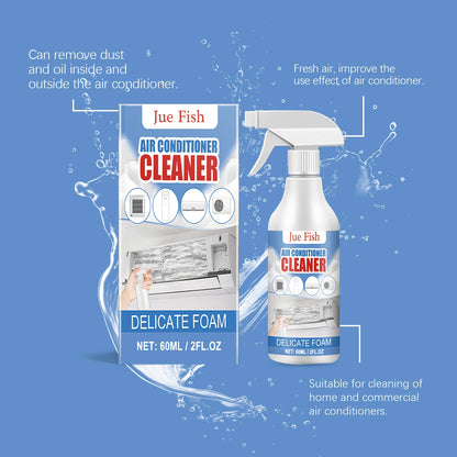 Air Conditioner Cleaner Spray Deeply Cleans Internal Dust Bacteria Removes Odors Washing Foaming Cleaner No Disassembly Washing