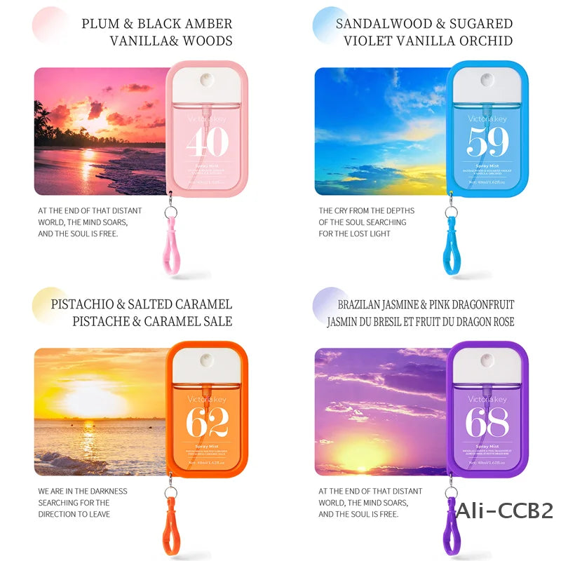 48ml/1.62oz Air Freshener Spray For Hotel Living Room Outdoor Fragrance Mist Fragrance Spray Home Decoration Great Gift