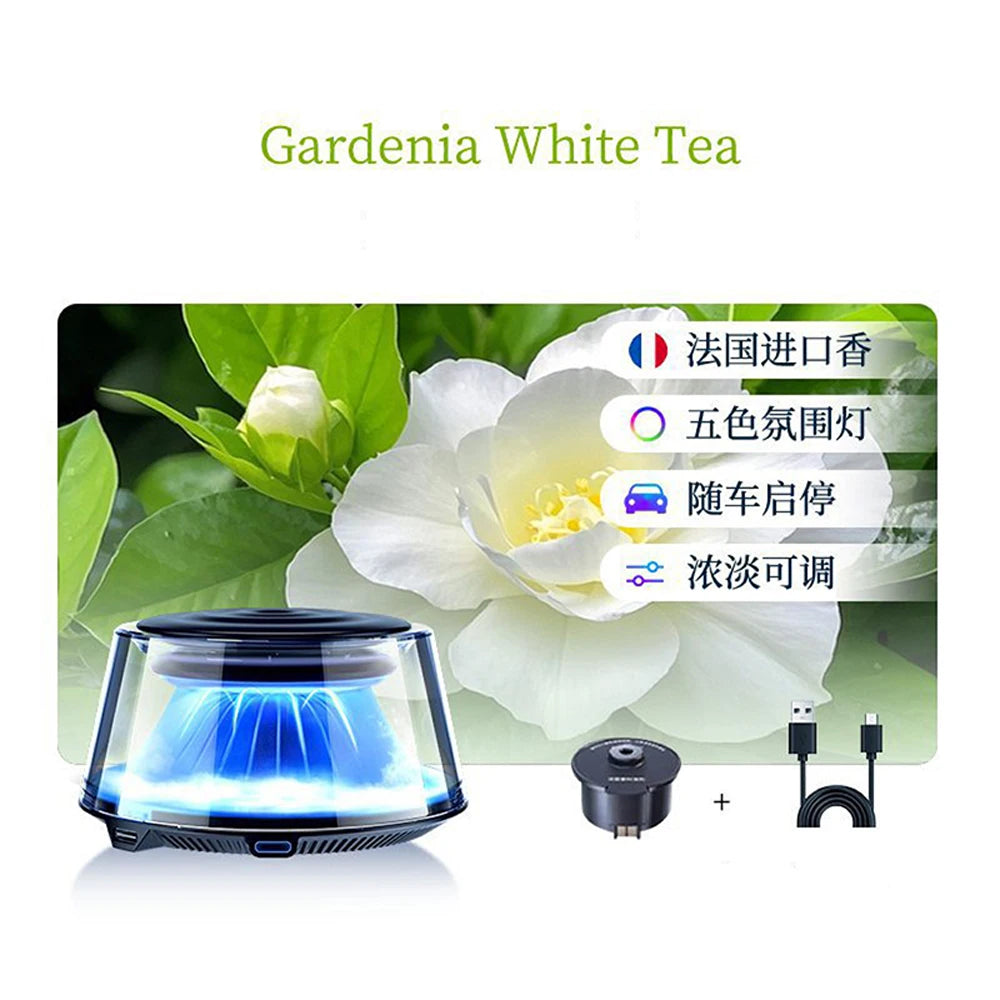 Car Air Freshener Luxury Interior Perfume Long lasting Natural Fragrance Elegant Design Auto Aromatherapy Accessory