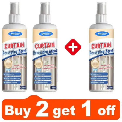 Curtain Cleaning Spray Fabric Sofa Curtain Cleaning And Care Kit Multi-functional Cleaner