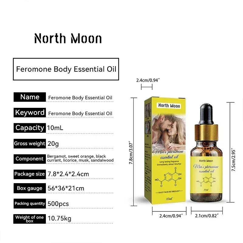10ml Pheromones Perfume Men Fragrance Intense Collection Perfume Pheromone Essential Oil Perfume for Men To Attract Women