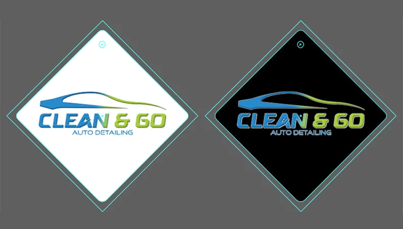 50Pcs Customized Car Air Fresheners Hanging Parfum Natural Scented Paper Air Freshener Car Accessories Interior Auto Perfume