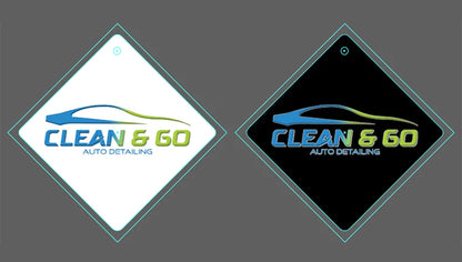 50Pcs Customized Car Air Fresheners Hanging Parfum Natural Scented Paper Air Freshener Car Accessories Interior Auto Perfume