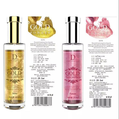 Gilded Long Lasting Pheromones Perfume Spray Dating Floral Fragrance Perfume Unisex Charm Attract Opposite Sex Eau De Toilette