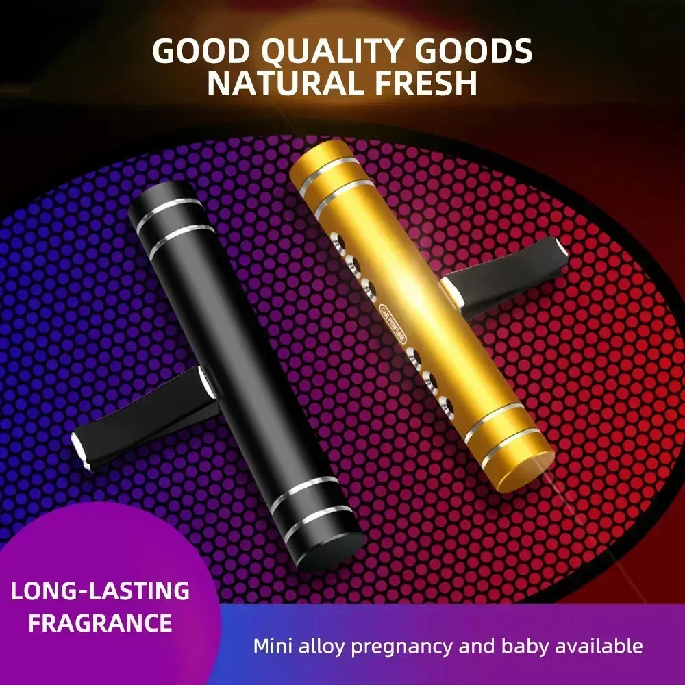 Car Air Freshener Smell Vent Perfume Flavoring Remove Odors Aroma Car Air Conditioning Clip Magnet Diffuser Solid Perfume Amagi