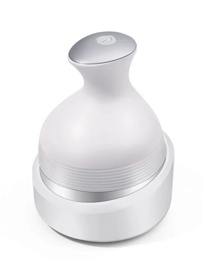 Electric Cordless Hair Scalp Massager with Kneading 4 Massage Nodes Handheld Portable Head Scratcher Massager Stress Relax