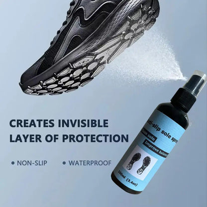 Basketball Shoe Grip Spray 100ml Anti-Slip Sole Spray Spray For Basketball Shoes Shoe Sole Protector Improves Traction Clea P6L6