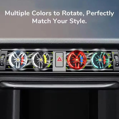 Car Fragrance Air Freshener Creative Stylish Rotating Propeller Fragrance Diffuser Decorative Car Accessories