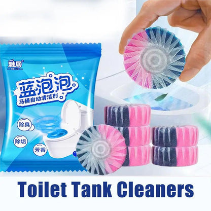 Toilet Bowl Cleaner Tablets Deep Cleaning Washer Deodorant Cleaning Agent Pills Toilet Tank Cleaners House Bathroom Cleaning