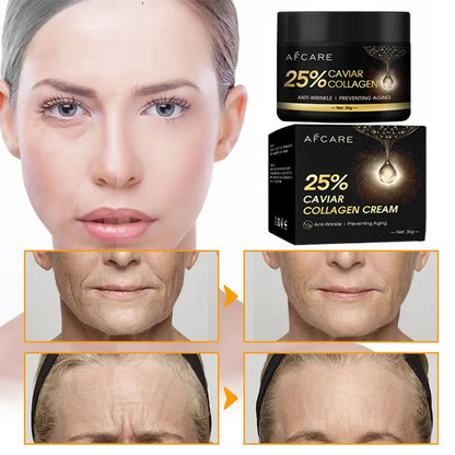 Caviar Collagen Cream Moisturizer Anti Wrinkle Lifting Firming Face Wrinkle Cream Brighten Korean Skin Care Product