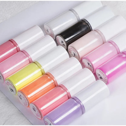 12 Color New Nails Spray Powder Gradient Ombre Nails Glitter Powder Spray Bottle Quick Drying Colorful Spray Powder Nails Care