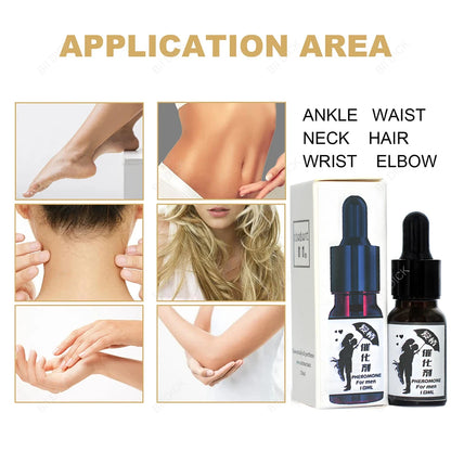 Pheromone Perfume Essential Oil For Women Men Long Lasting Natural Refreshing Fragrances Sexy Product 10ml