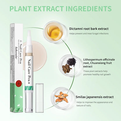 1/2pc Nail Care Mild Ingredients Prevent Damaged Nail Bed Treat Onychomycosis Nail Repair Pen For Nail Beauty Health Care Tools