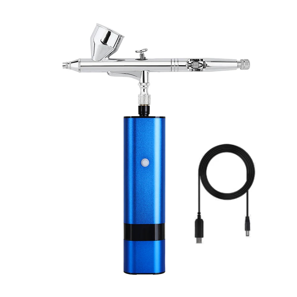 Travel Beauty Care Easy Use Salon Airbrush With Compressor Make Up Nail Art Design Spray Facial Kit For Women Gift