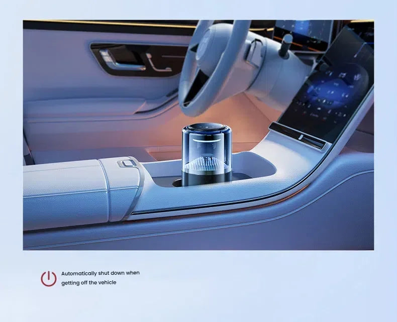 2025 Model Smart Car Air Freshener - Premium Automotive Fragrance Device with Cloud-View Atomization, Filling the Car with Fragr