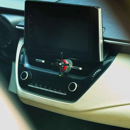 Car Air Freshener Rotating Propeller Automotive Air Outlet Fan Diffuser Automotive Fragrance Decoration For Most Cars Air Vent