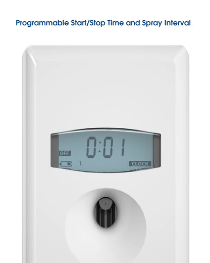 Aerosol Dispenser LCD Automatic Air Freshener Fragrance Spray Room Odor Eliminating Machine  Timeable Perfume Sprayer