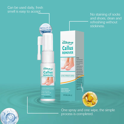 Foot Peeling Spray Instantly Remove Dead Skin Calluses Moisturizing Nourishing Dry Cracked Rough Heels Exfoliating Foot Serum