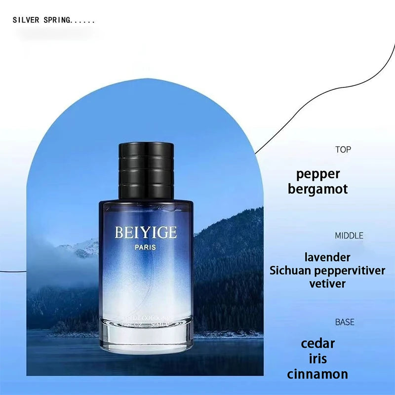 Brand Men's Cologne Perfume Allure Pheromone Woody Body Fragrance Spray Lasting Fresh Natural Fresh Citrus Spicy Eau De Toilette